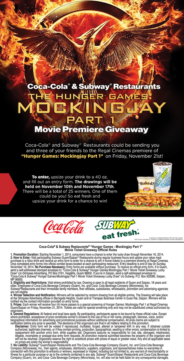 Hunger Games Lessons: It's a Hunger Games Movie Giveaway!