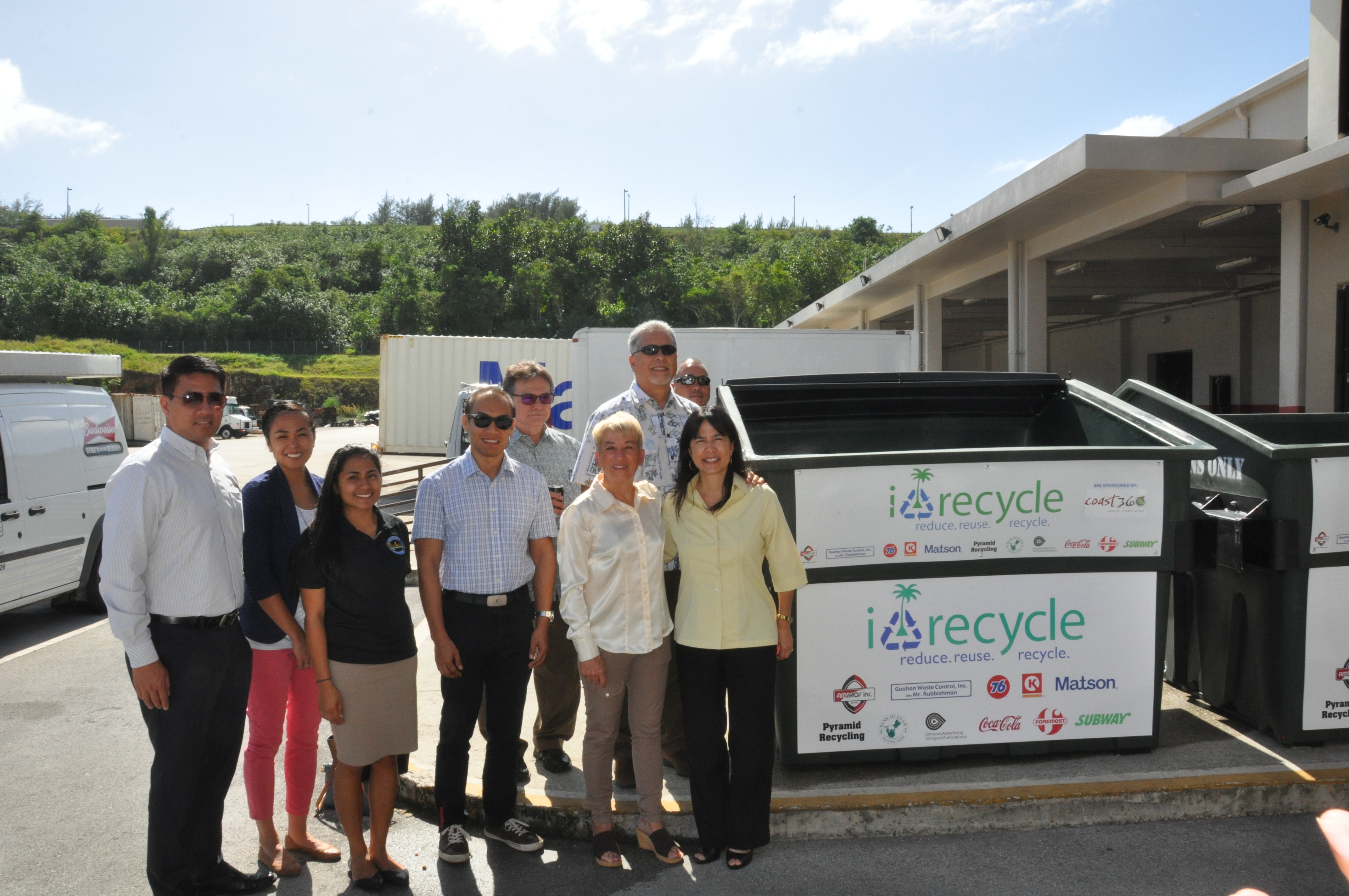 Coast 360 and the Pay-Less Foundation<br>fund new Plastic Recycling bins for the I*RECYLE Program