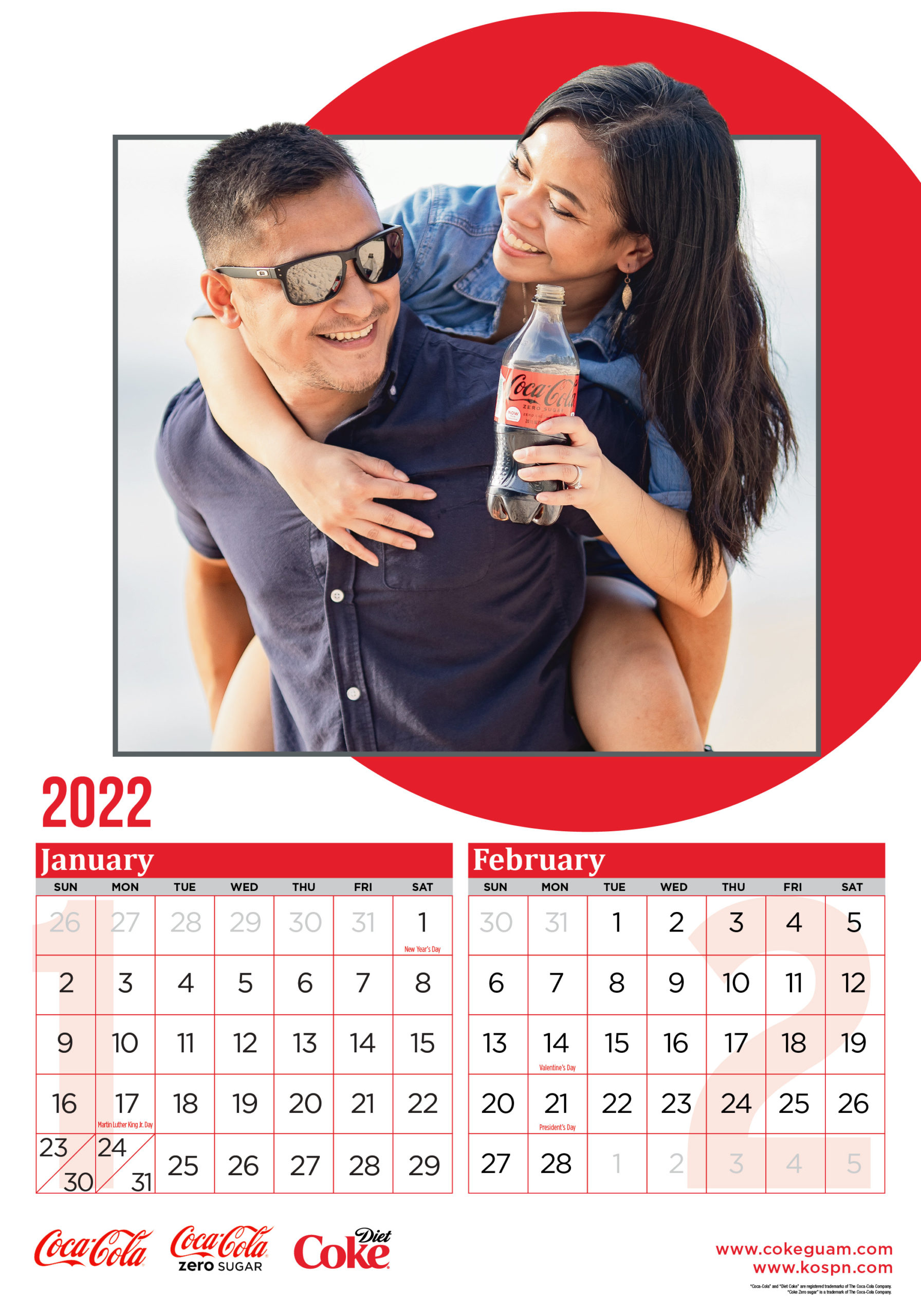 5-21090 Coke Calendar 2022_Jan-Feb